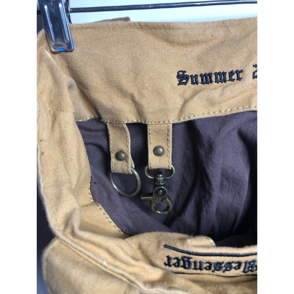 Alternative Apparel Canvas Tote Bag Utility Shopper Kill the Messenger 2013 DMGD - Picture 10 of 16